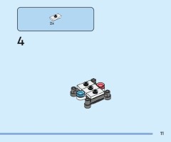 LEGO 60449 instructions page 11 – build guide