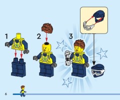 LEGO 60449 instructions page 6 – build guide