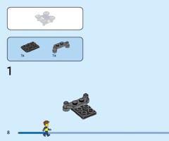 LEGO 60449 instructions page 8 – build guide