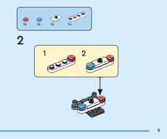 LEGO 60449 instructions page 9 – build guide