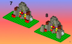 LEGO 6045 instructions page 11 – build guide