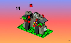 LEGO 6045 instructions page 17 – build guide