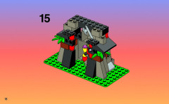 LEGO 6045 instructions page 18 – build guide