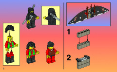 LEGO 6045 instructions page 2 – build guide