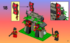 LEGO 6045 instructions page 21 – build guide