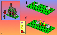 LEGO 6045 instructions page 8 – build guide
