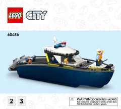 LEGO 60456 instructions page 1 – build guide