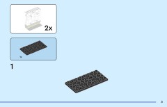 LEGO 60457 instructions page 3 – build guide