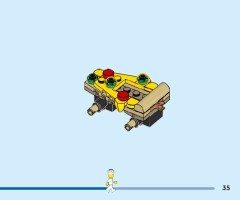 LEGO 60458 instructions page 35 – build guide