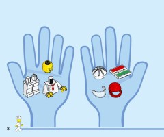 LEGO 60458 instructions page 8 – build guide