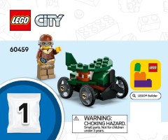 LEGO 60459 instructions page 1 – build guide