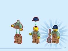 LEGO 60461 instructions page 9 – build guide