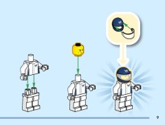 LEGO 60464 instructions page 9 – build guide