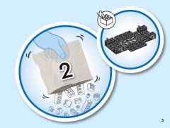 LEGO 60464 instructions page 3 – build guide