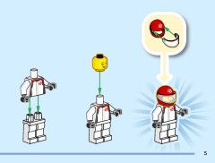 LEGO 60464 instructions page 5 – build guide