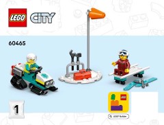LEGO 60465 instructions page 1 – build guide