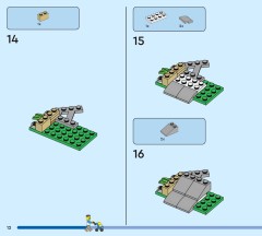 LEGO 60469 instructions page 12 – build guide