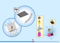 LEGO 60469 instructions page 129 – build guide