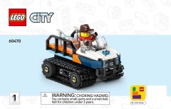 LEGO 60470 instructions page 1 – build guide