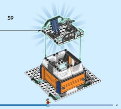 LEGO 60470 instructions page 61 – build guide
