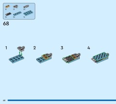 LEGO 60470 instructions page 68 – build guide