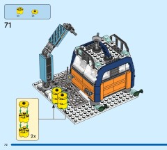 LEGO 60470 instructions page 72 – build guide