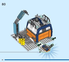 LEGO 60470 instructions page 80 – build guide