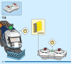 LEGO 60470 instructions page 108 – build guide