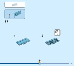 LEGO 60470 instructions page 87 – build guide