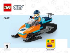 LEGO 60471 instructions page 1 – build guide