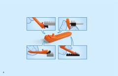 LEGO 60473 instructions page 6 – build guide