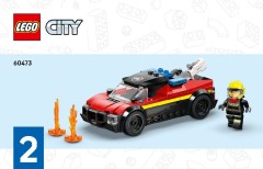 LEGO 60473 instructions page 1 – build guide