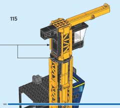 LEGO 60473 instructions page 100 – build guide