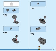 LEGO 60473 instructions page 107 – build guide