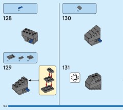LEGO 60473 instructions page 108 – build guide