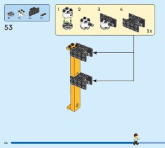 LEGO 60473 instructions page 54 – build guide
