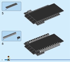 LEGO 60473 instructions page 6 – build guide