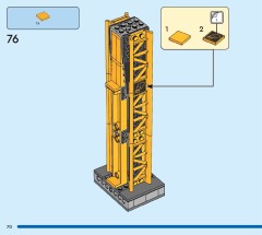 LEGO 60473 instructions page 70 – build guide