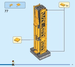 LEGO 60473 instructions page 71 – build guide