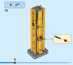 LEGO 60473 instructions page 73 – build guide
