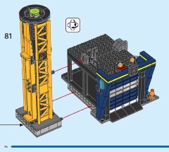 LEGO 60473 instructions page 76 – build guide