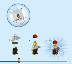 LEGO 60473 instructions page 77 – build guide