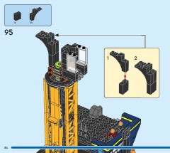 LEGO 60473 instructions page 84 – build guide