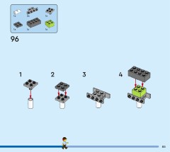 LEGO 60473 instructions page 85 – build guide