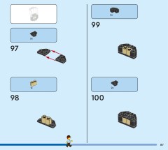 LEGO 60473 instructions page 87 – build guide
