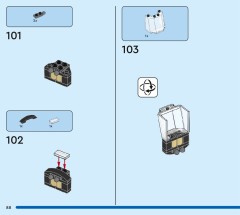 LEGO 60473 instructions page 88 – build guide