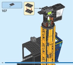 LEGO 60473 instructions page 92 – build guide