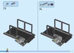 LEGO 60473 instructions page 71 – build guide