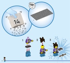 LEGO 60473 instructions page 2 – build guide