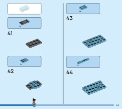 LEGO 60473 instructions page 43 – build guide